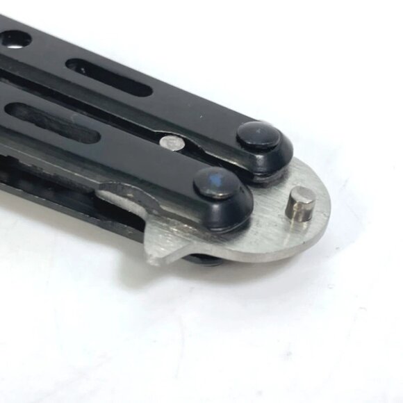 CELINE Novelty Butterfly Comb COSMIC CRUISER Comb Metal Black/Silver - Picture 4 of 7